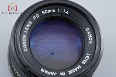 【中古】Canon キヤノン New FD 50mm f/1.4