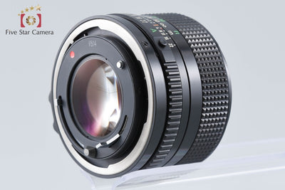 【中古】Canon キヤノン New FD 50mm f/1.4