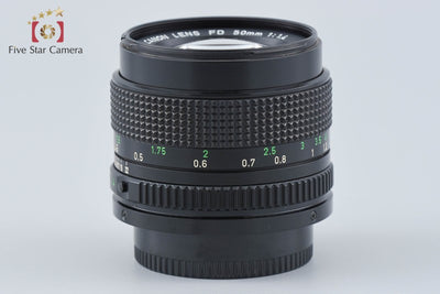 【中古】Canon キヤノン New FD 50mm f/1.4