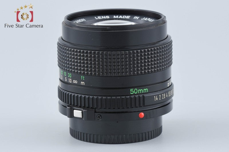 【中古】Canon キヤノン New FD 50mm f/1.4 中古】Canon キヤノン New FD 50mm f/1.4 – Five Star Camera