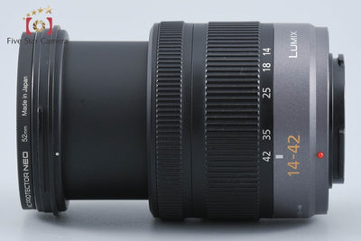 【中古】Panasonic パナソニック LUMIX G VARIO 14-42mm f/3.5-5.6 ASPH. MEGA O.I.S. H-FS014042
