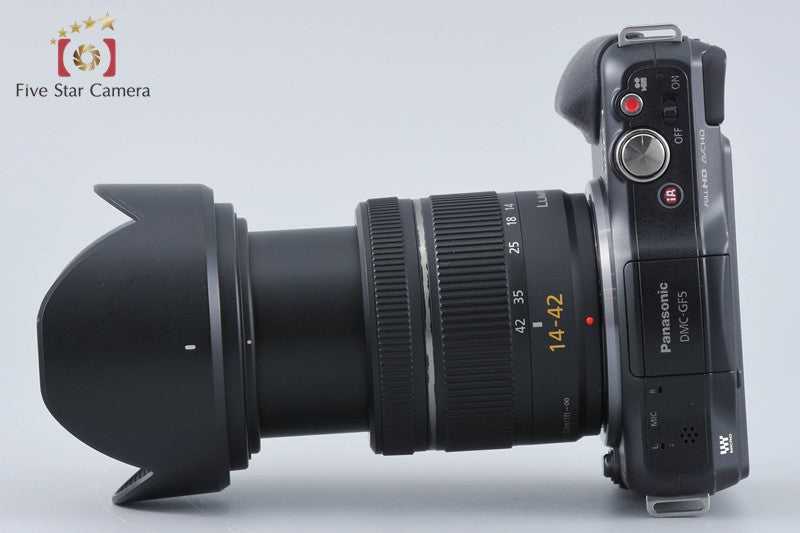 中古】Panasonic パナソニック LUMIX DMC-GF5 エスプリブラック + G