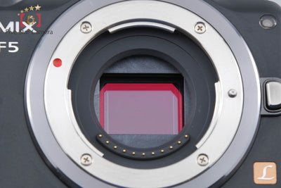 【中古】Panasonic パナソニック LUMIX DMC-GF5 エスプリブラック + G VARIO 14-42mm f/3.5-5.6 ASPH. MEGA O.I.S. H-FS014042