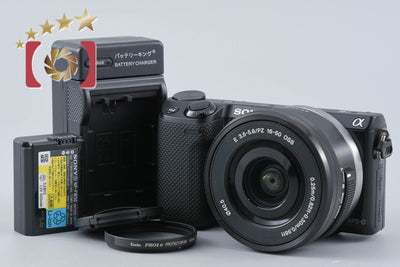 【中古】SONY ソニー α NEX-5R パワーズームレンズキット ブラック