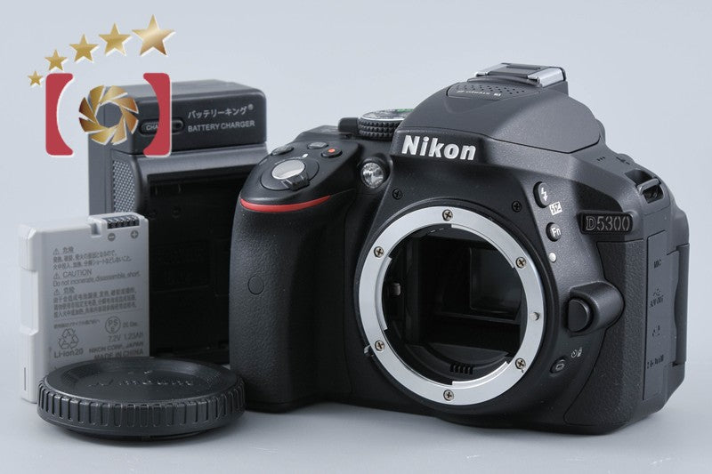 【中古】Nikon ニコン D5300 デジタル一眼レフカメラ シャッター回数僅少