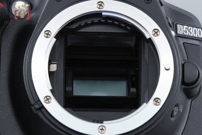 【中古】Nikon ニコン D5300 デジタル一眼レフカメラ シャッター回数僅少