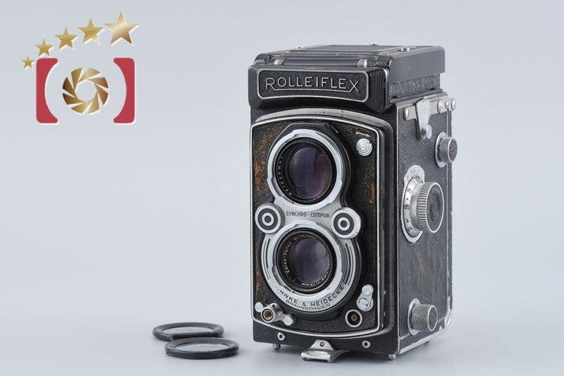 【中古】Rollei ローライ ROLLEIFLEX 3.5A Type II Tessar 75mm f/3.5