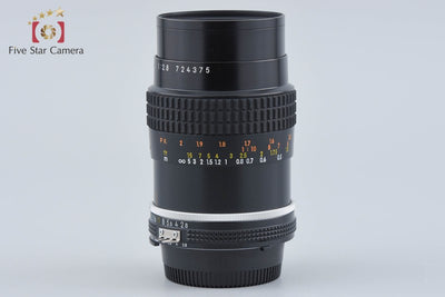 【中古】Nikon ニコン Ai-S MICRO NIKKOR 55mm f/2.8