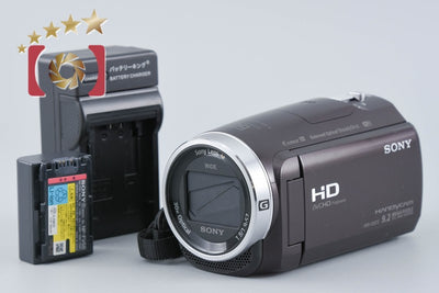【中古】SONY ソニー ハンディカム HDR-CX675 ボルドーブラウン デジタルビデオカメラ 多言語対応