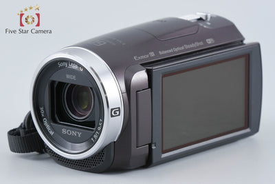 【中古】SONY ソニー ハンディカム HDR-CX675 ボルドーブラウン デジタルビデオカメラ 多言語対応