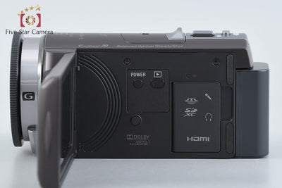 【中古】SONY ソニー HANDYCAM HDR-CX430V ブラウン デジタルビデオカメラ 元箱付き
