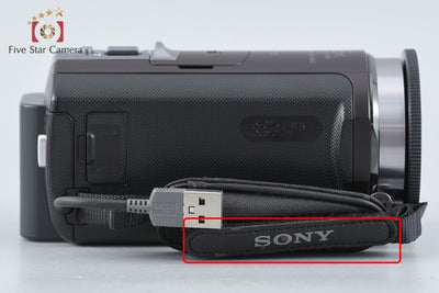 【中古】SONY ソニー HANDYCAM HDR-CX430V ブラウン デジタルビデオカメラ 元箱付き