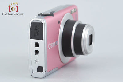 【中古】Canon キヤノン PowerShot A2600 ピンク コンパクトデジタルカメラ 元箱付き