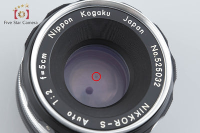【中古】Nikon ニコン NIKKOR-S Auto 50mm f/2