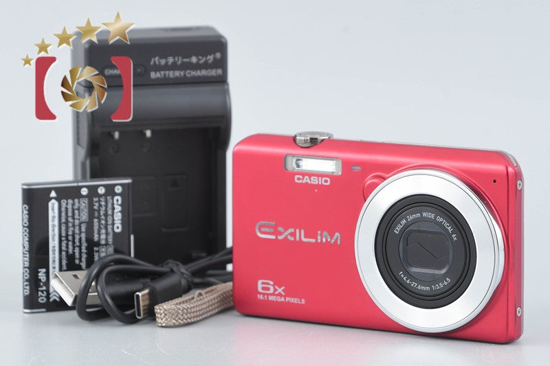 【中古】Casio カシオ EXILIM EX-Z880 レッド コンパクトデジタルカメラ