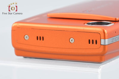 【中古】FUJIFILM 富士フイルム FINEPIX Z10fd サンセットオレンジ コンパクトデジタルカメラ 海外限定モデル