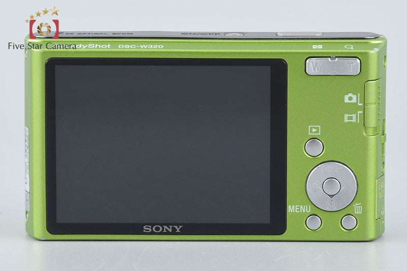 中古】SONY ソニー Cyber-shot DSC-W320 グリーン コンパクトデジタル