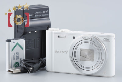 【中古】SONY ソニー Cyber-shot DSC-WX350 ホワイト コンパクトデジタルカメラ 多言語対応