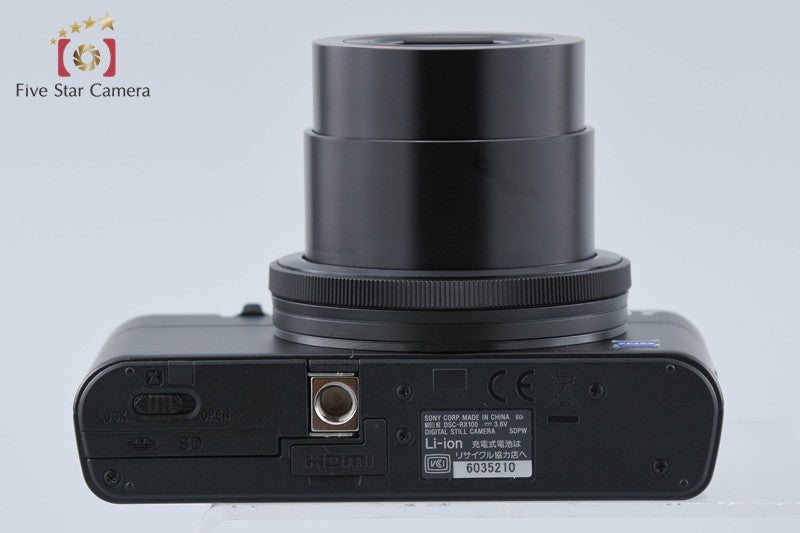 中古】SONY ソニー Cyber-Shot DSC-RX100 ブラック デジタルスチル