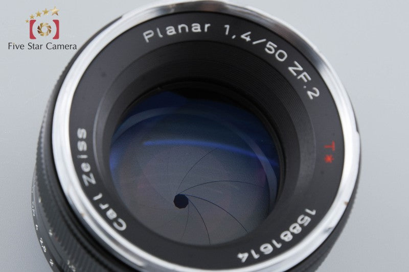 中古】Carl Zeiss カールツァイス Planar 50mm f/1.4 ZF.2 T* ニコン用