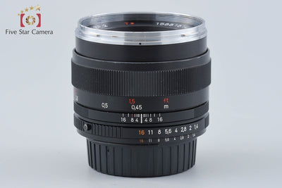 【中古】Carl Zeiss カールツァイス Planar 50mm f/1.4 ZF.2 T* ニコン用
