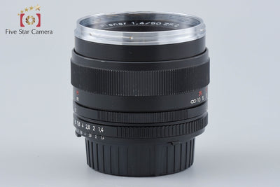【中古】Carl Zeiss カールツァイス Planar 50mm f/1.4 ZF.2 T* ニコン用