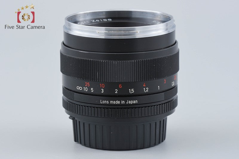 中古】Carl Zeiss カールツァイス Planar 50mm f/1.4 ZF.2 T* ニコン用