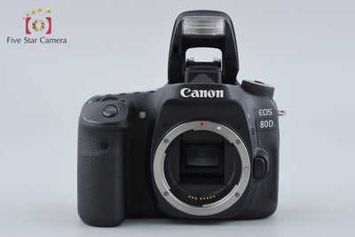 【中古】Canon キヤノン EOS 80D デジタル一眼レフカメラ