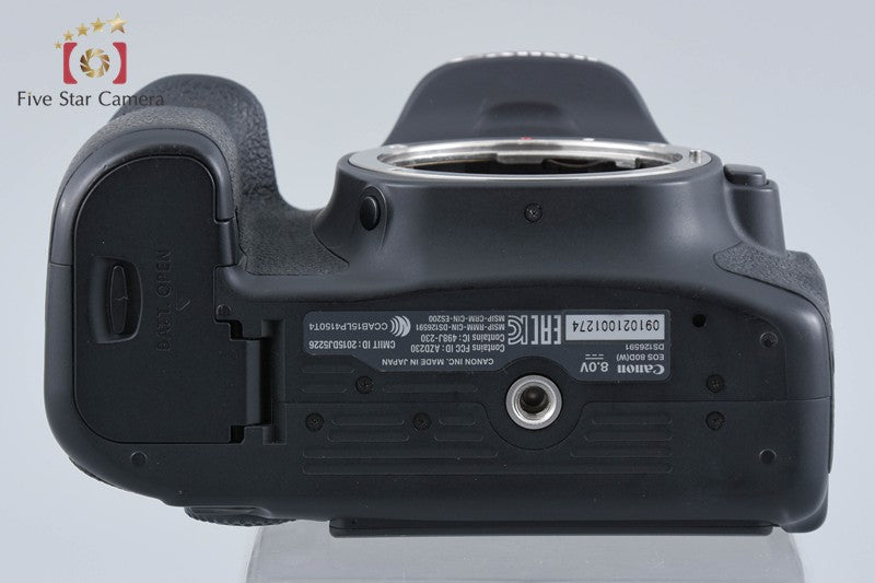 中古】Canon キヤノン EOS 80D デジタル一眼レフカメラ – Five Star