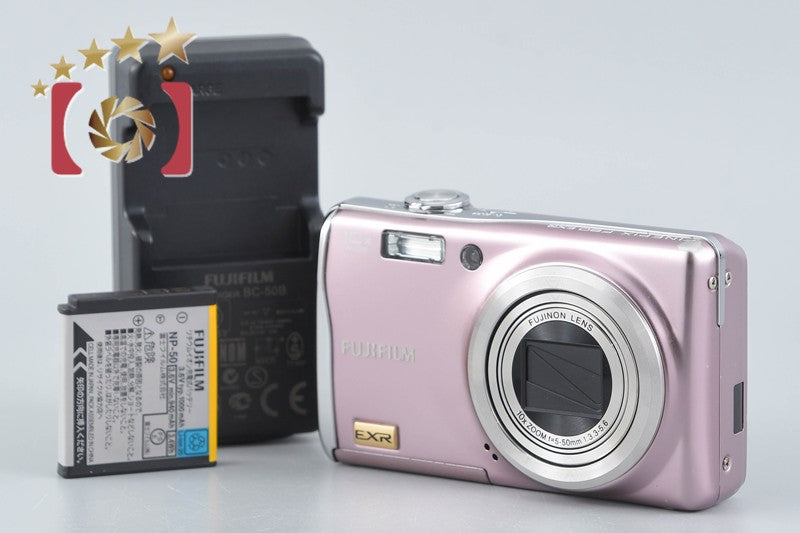 【中古】FUJIFILM 富士フイルム FinePix F80EXR ピンク コンパクトデジタルカメラ