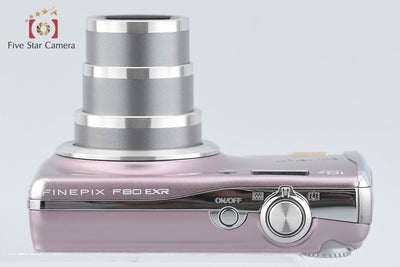 【中古】FUJIFILM 富士フイルム FinePix F80EXR ピンク コンパクトデジタルカメラ
