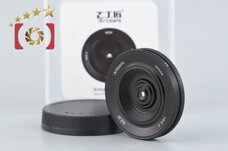 【中古】7Artisans 七工匠 18mm f/6.3 II キヤノン EOS M マウント用