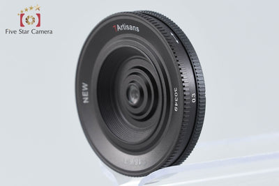 【中古】7Artisans 七工匠 18mm f/6.3 II キヤノン EOS M マウント用