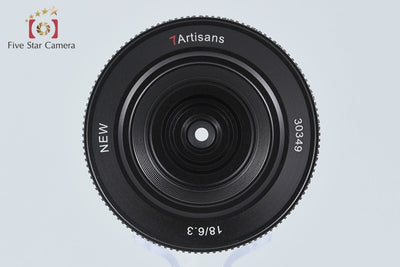 【中古】7Artisans 七工匠 18mm f/6.3 II キヤノン EOS M マウント用