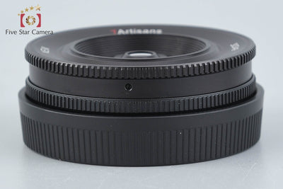 【中古】7Artisans 七工匠 18mm f/6.3 II キヤノン EOS M マウント用