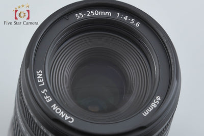 【中古】Canon キヤノン EF-S 55-250mm f/4-5.6 IS