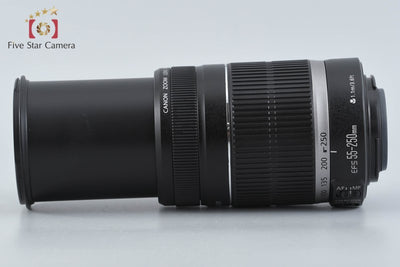 【中古】Canon キヤノン EF-S 55-250mm f/4-5.6 IS