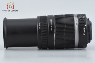 【中古】Canon キヤノン EF-S 55-250mm f/4-5.6 IS