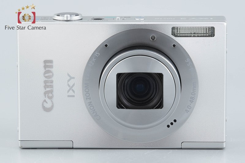 中古】Canon キヤノン IXY 3 シルバー コンパクトデジタルカメラ