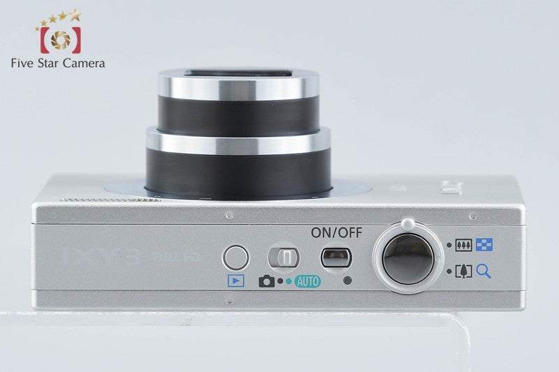 中古】Canon キヤノン IXY 3 シルバー コンパクトデジタルカメラ