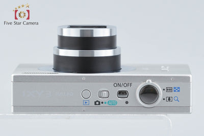 【中古】Canon キヤノン IXY 3 シルバー コンパクトデジタルカメラ