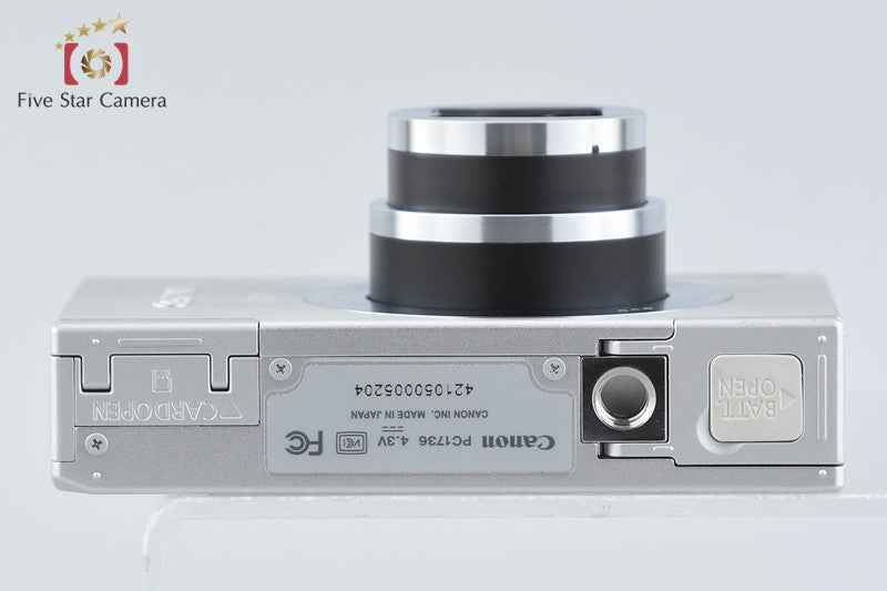中古】Canon キヤノン IXY 3 シルバー コンパクトデジタルカメラ