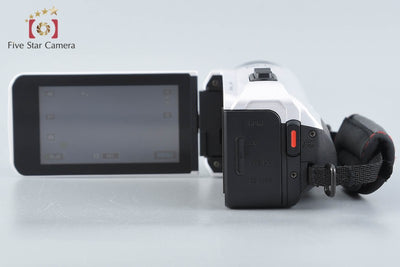 【中古】JVC ケンウッド Everio GZ-F200 パールホワイト デジタルビデオカメラ