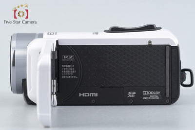 【中古】JVC ケンウッド Everio GZ-F200 パールホワイト デジタルビデオカメラ