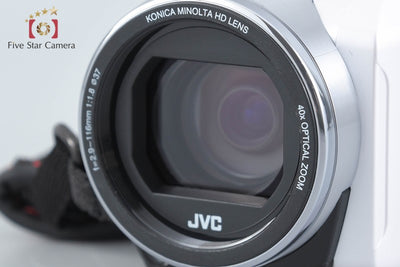 【中古】JVC ケンウッド Everio GZ-F200 パールホワイト デジタルビデオカメラ
