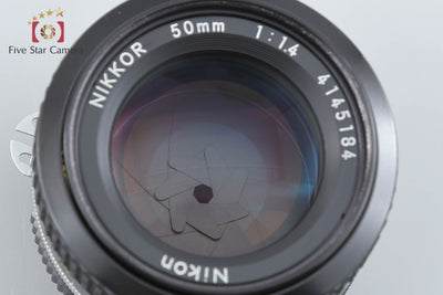 【中古】Nikon ニコン Ai NIKKOR 50mm f/1.4