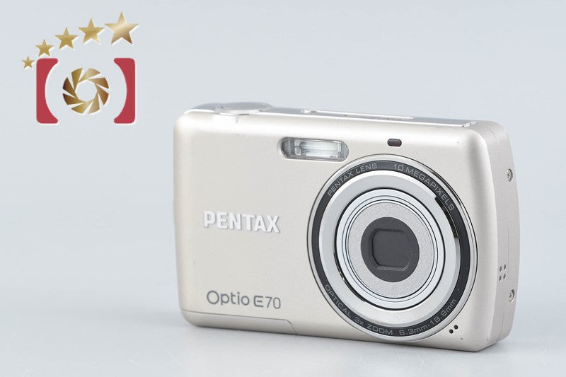 【中古】PENTAX ペンタックス Optio E70 コンパクトデジタルカメラ