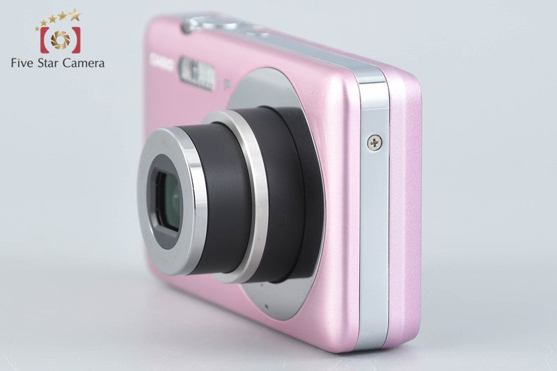 【希少品】CASIO EXILIM ZOOM EX-Z800 桜ピンク 付属多数 中古】CASIO カシオ EXILIM EX-Z800 ピーチピンク コンパクトデジタル