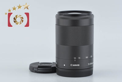 【中古】Canon キヤノン EF-M 55-200mm f/4.5-6.3 IS STM ブラック