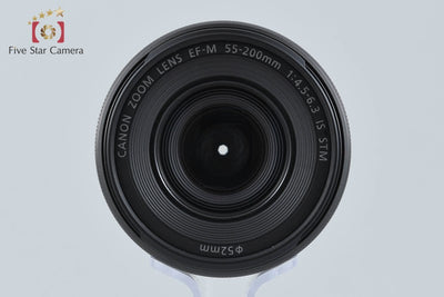 【中古】Canon キヤノン EF-M 55-200mm f/4.5-6.3 IS STM ブラック